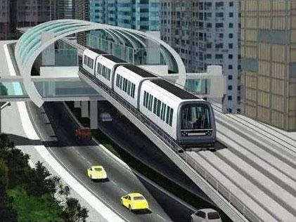 城市轻轨项目西安路站